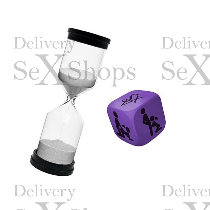 Juego Sex Time dado mas reloj de arena Juego Sex Time dado mas reloj de arena